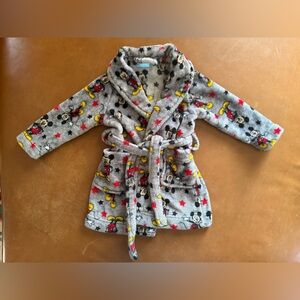 Disney Mickey Mouse Fuzzy Kids Robe